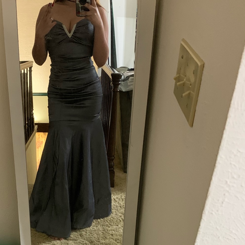Grey Mermaid Dress